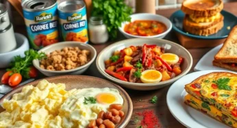 10 Irresistible Canned Corned Beef Breakfast Recipes With No Potatoes